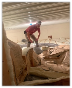 attic inspections in Lake County Michigan