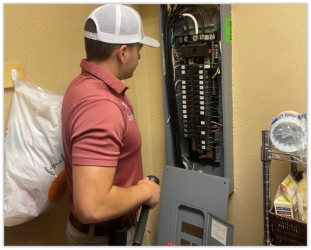 electrical panel inspection in Manistee County MI