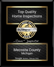 Best of 2025 Award for Best Home Inspector goes to Top Quality Home Inspections of Mecosta County Michigan