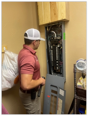 electrical panel inspection in Manistee County MI